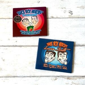 Juice Box Heroes CD Set of 2 LooseTooth 80s Songs Kids Music NEW
